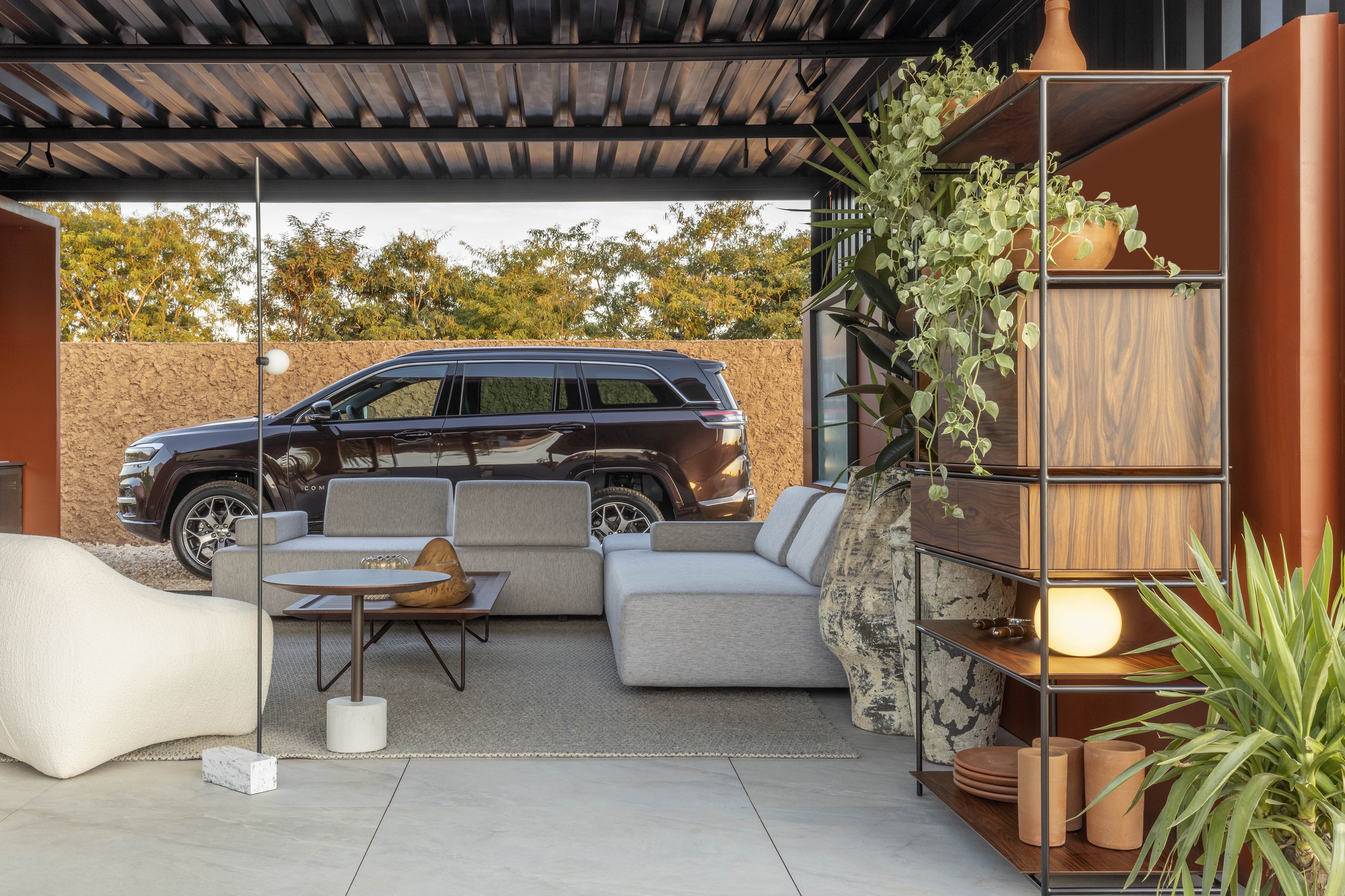 Garagem Estúdio do Viajante, por Marka Arquitetura- Janelas CASACOR Tocantins 2022
