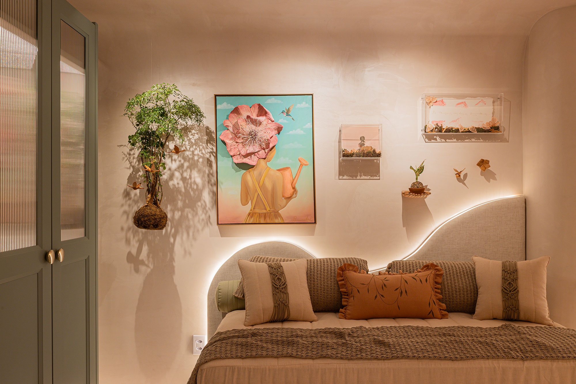 Raphaella Sena Arquitetura - Quarto da Bebê Luzia. Projeto da CASACOR Piauí 2025.