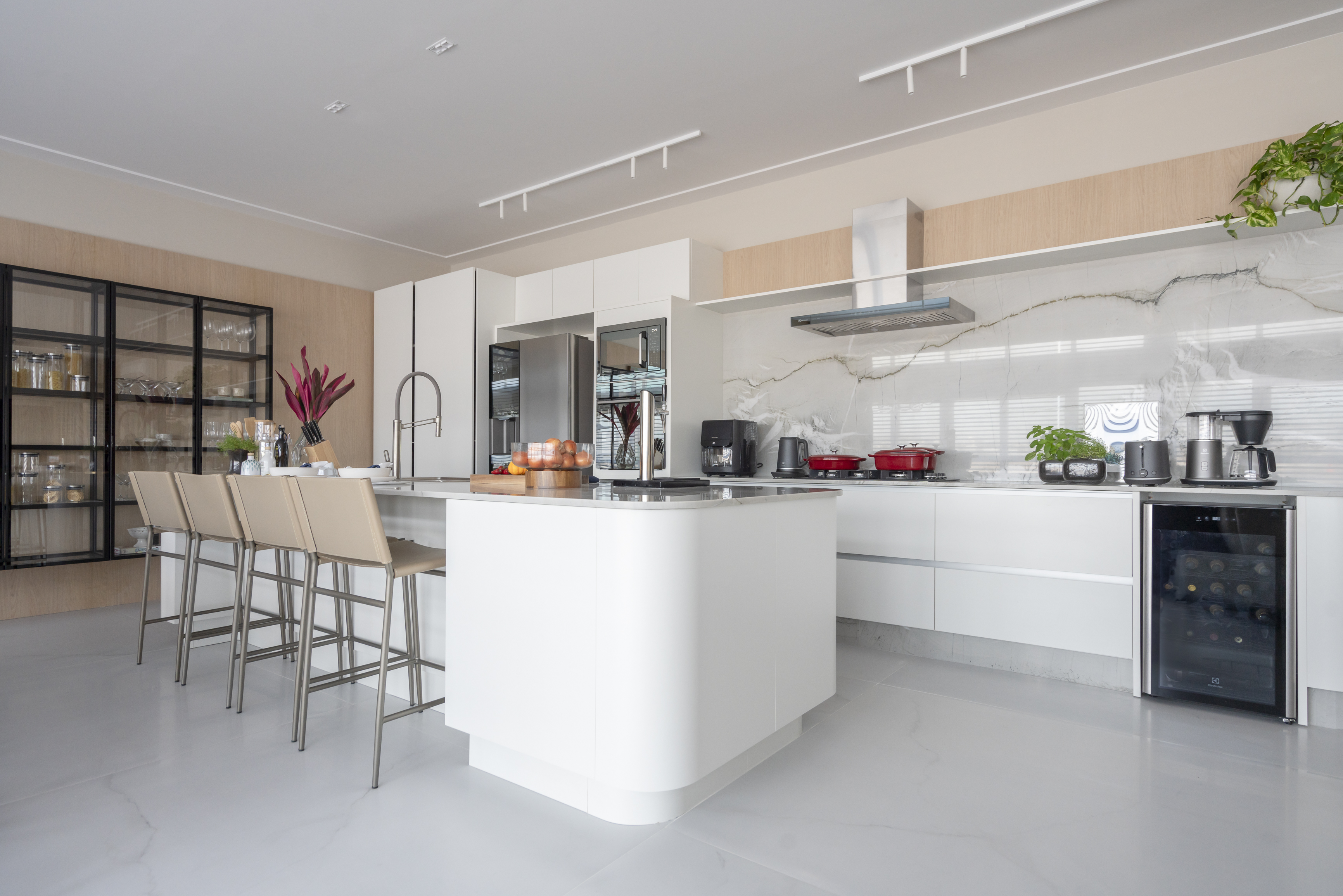 Andréa Magalhães Arquitetura - Casa Bem Vivida Electrolux. Projeto da CASACOR Rio Grande do Sul 2025.